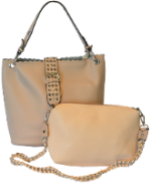SH844 beige شنطة كتف