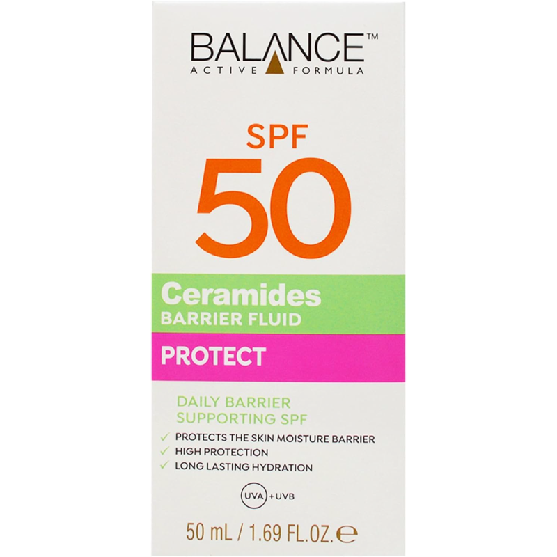 واقي شمس بتركيبة متوازنة فعالة بعامل حماية من الشمس 50 ( 50 مل ) 