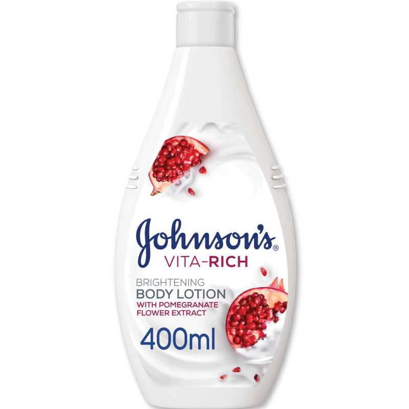 لوشن الجسم فيتا ريتش من جونسون بخلاصة زهرة الرمان - 400 مل  