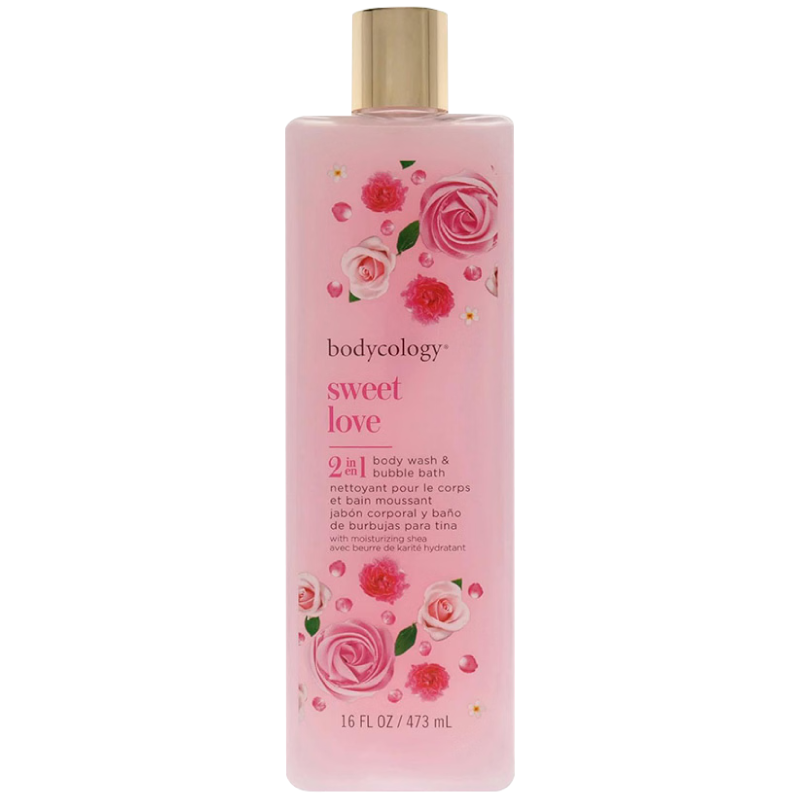 بوديكولوجي - غسول جسم وسائل استحمام رغوي سويت لوف