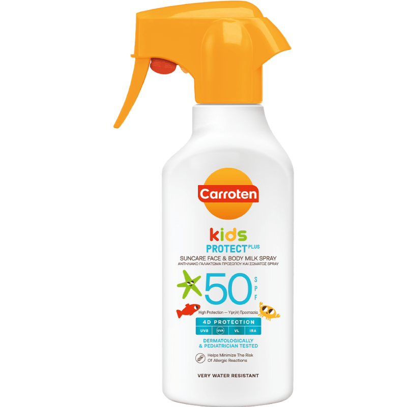 كاروتين - بخاخ واقي شمس للأطفال للبشرة الحساسة SPF 50+ 270 مل
