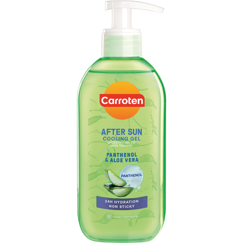 كاروتين - جل الألوفيرا مهدئ ومرطب بعد التعرض للشمس 200 مل