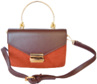 9398 brown شنطة كتف