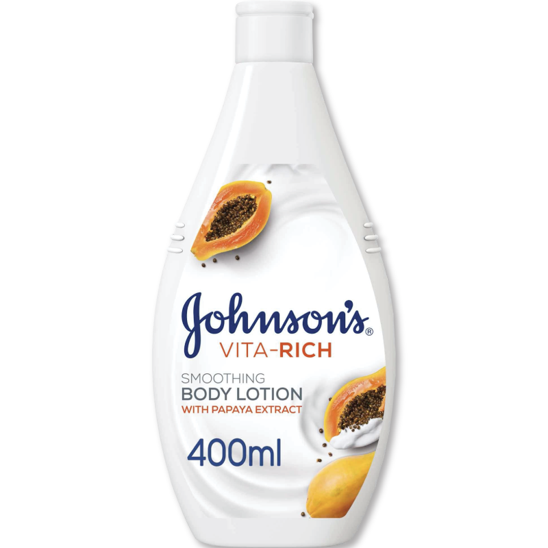 جونسون لوشن للجسم بخلاصة البابايا  400 مل 