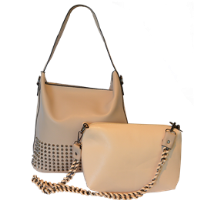 SH848 beige شنطة كتف