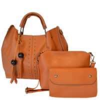 1231 brown  شنطة كتف