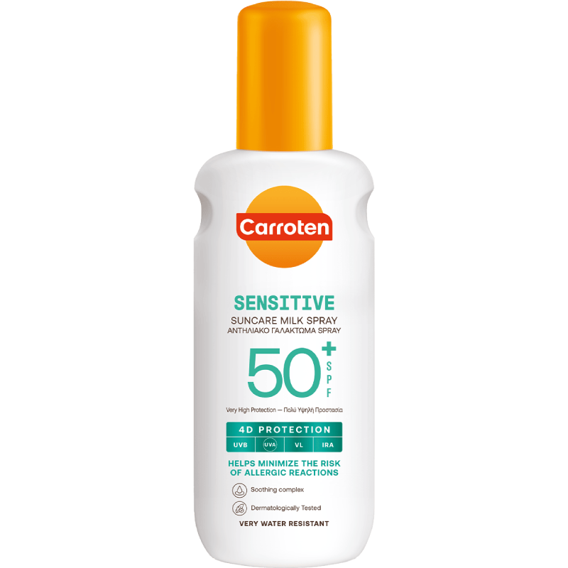 كاروتين – بخاخ واقي شمس للبشرة الحساسة SPF 50+