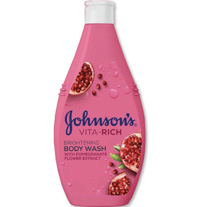 جونسون صابون سائل الاستحمام بخلاصة الرمان 400 مل