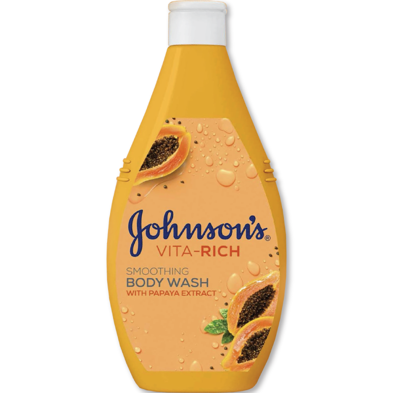 جونسون صابون سائل الاستحمام بخلاصة البابايا 400 مل