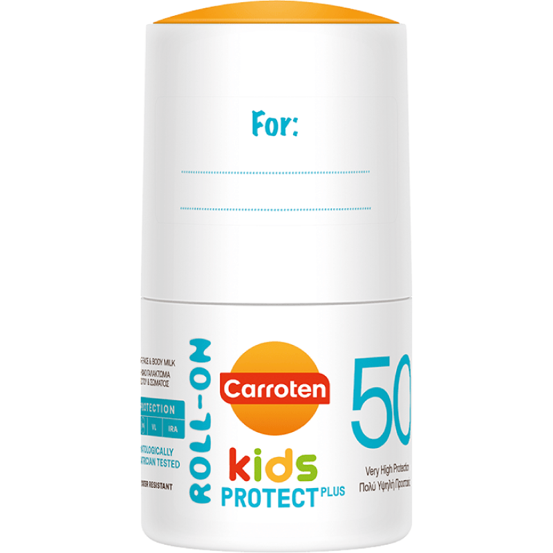 كاروتين -  رول-أون واقي شمس حماية للأطفال SPF 50+ 50ml