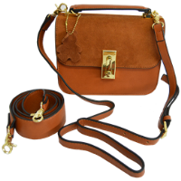 SH800 brown   شنطة كتف