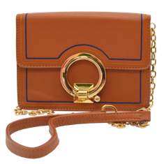 1778 brown  شنطة كتف