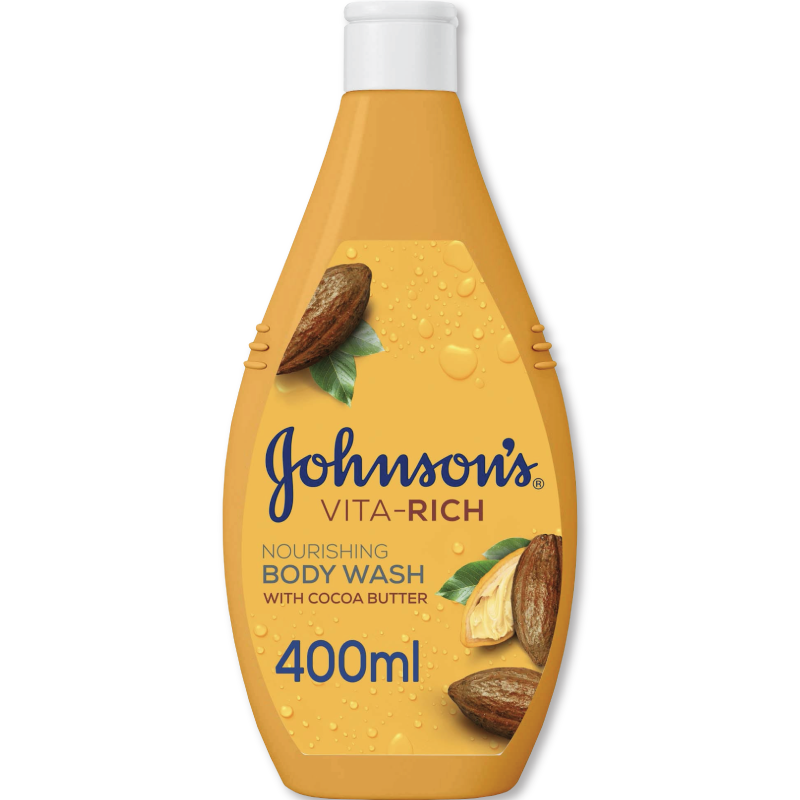 جونسون صابون سائل الاستحمام مع زبدة الكاكاو 400 مل