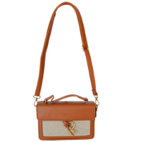 9234 brown  شنطة كتف