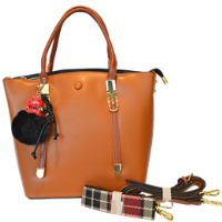 SH796 brown  شنطة كتف