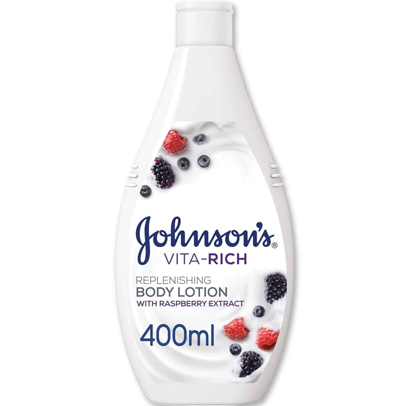 لوشن الجسم فيتا ريتش من جونسون بخلاصة التوت البري - 400 مل  