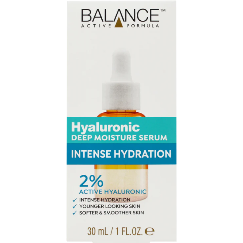 سيروم الترطيب العميق بحمض الهيالورونيك بتركيبة متوازنة وفعالة 2% 30 مل