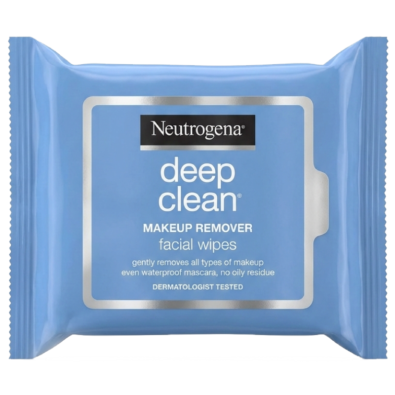 نيوتروجينا - مناديل مبللة لإزالة المكياج 25 منديل