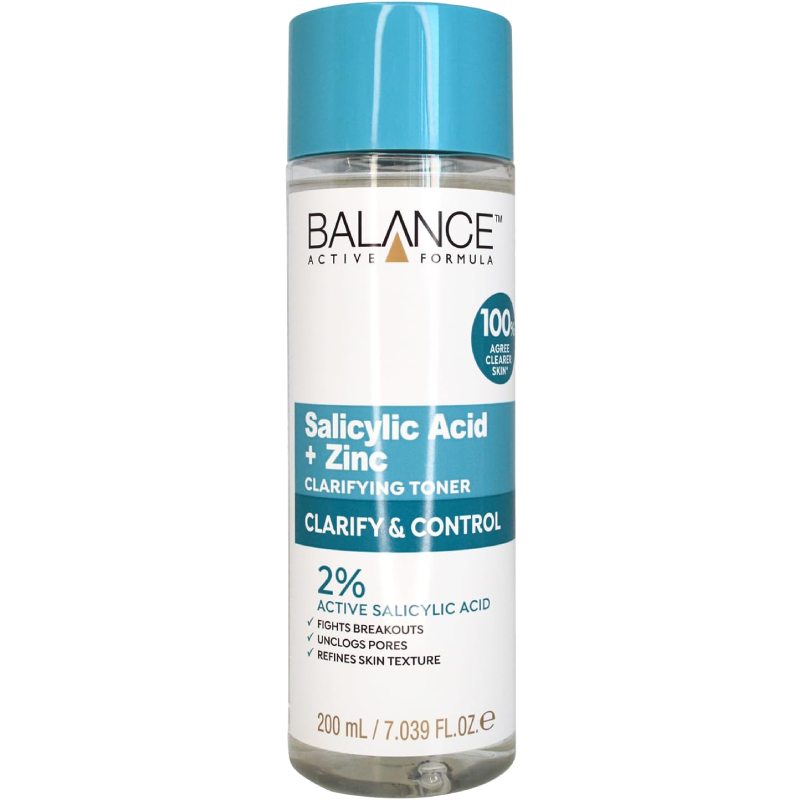  تونر الزنك المنقي +تركيبة متوازنة فعالة ٢٪ حمض الساليسيليك ٢٠٠ مل