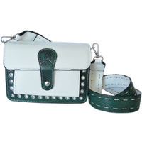 9256 wite  شنطة كتف